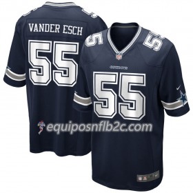 Camiseta Hombre NFL Dallas Cowboys Leighton Vander Esch 55 Nike Navy